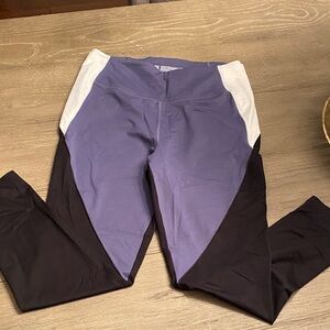 Victoria's Secret Purple and Black Leggings